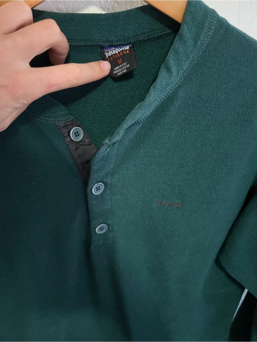 Patagonia Green Long Sleeve